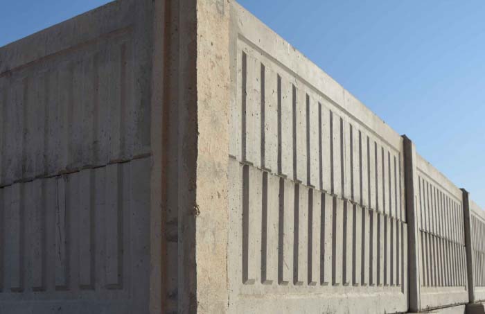 دیوار بسته به ارتفاع 200 سانتی متر (5H)